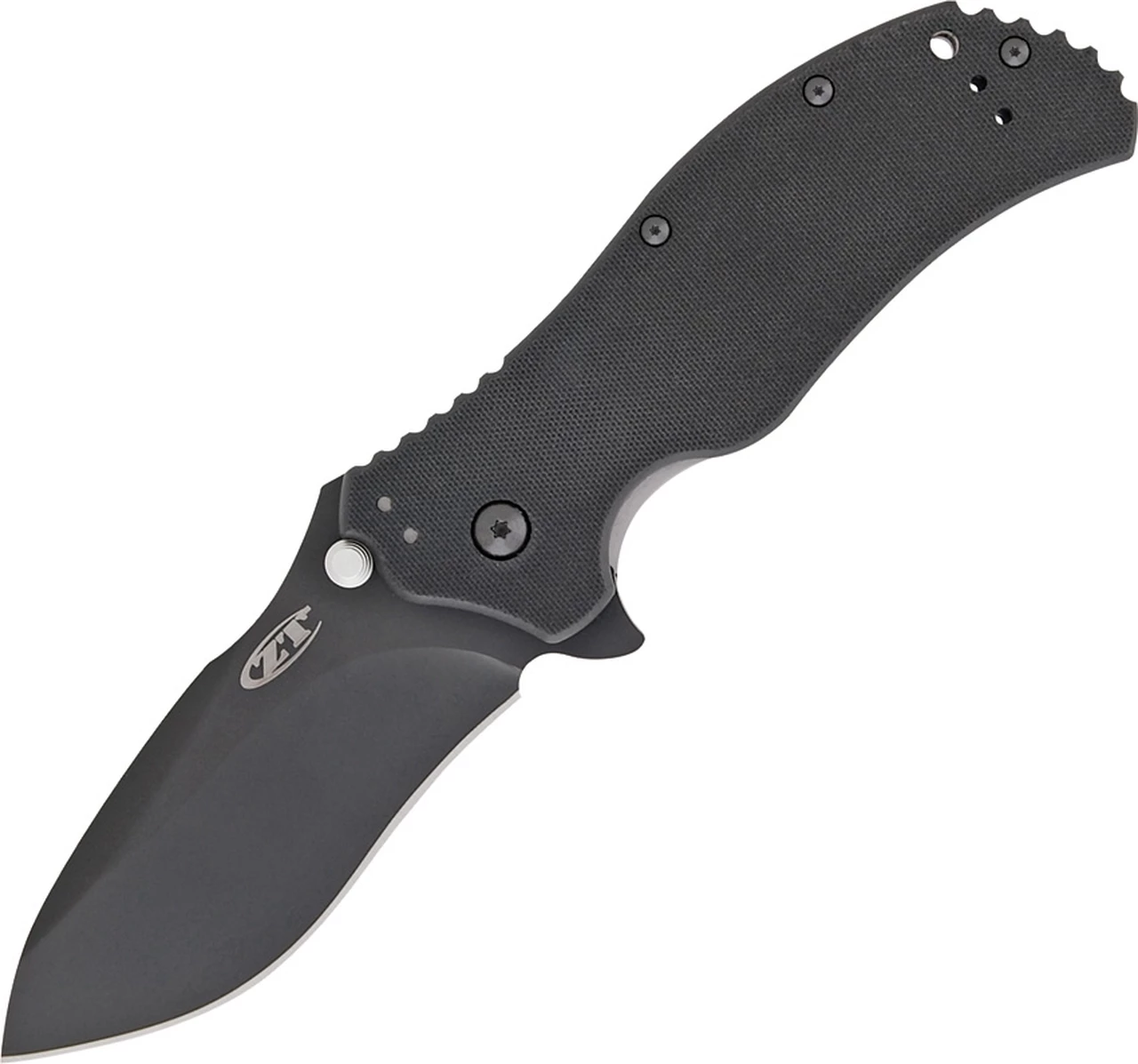 Zero Tolerance 0350 A/O Folder, 3.25" S30V Plain Blade, Black G-10 Handle 1 Zero Tolerance 0350 A/O Folder, 3.25" S30V Plain Blade, Black G-10 Handle